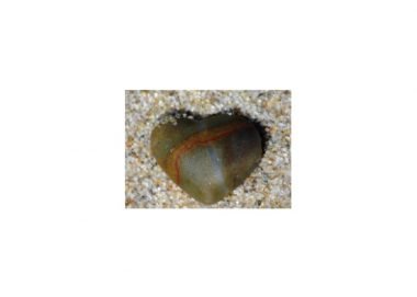 Lucky Stone Heart