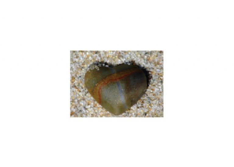 Lucky Stone Heart